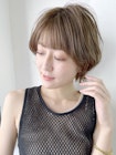ナチュラルショート_くびれヘアビタミンカラー_28710