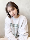 ボブアレンジ_ビタミンカラーメルティカラーくびれヘア_48878
