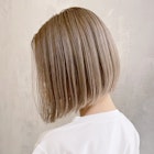 ブロンドボブ_くびれヘアビタミンカラーメルティカラー_ba343751
