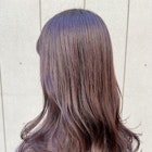 △ブリーチなし暖色系カラーピンクブラウンレイヤーカット