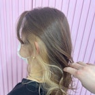 ベージュインナーカラー