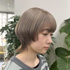 ハイトーン/ウルフ/グレージュ/ケアブリーチ/京都/河原町