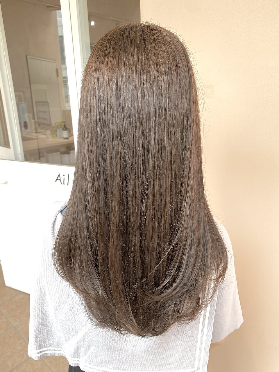 ココアベージュとsweet Aライン　　　stylist    松風　コウ