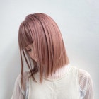 切りっぱなし×コーラルピンク