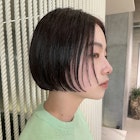 ミニボブ×顔まわりカット