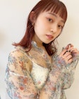 ピンクブラウンがあざと可愛い♪