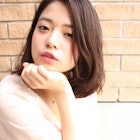 20代30代40代50代ひし形デジタルパーマエアリーミディ黒髪