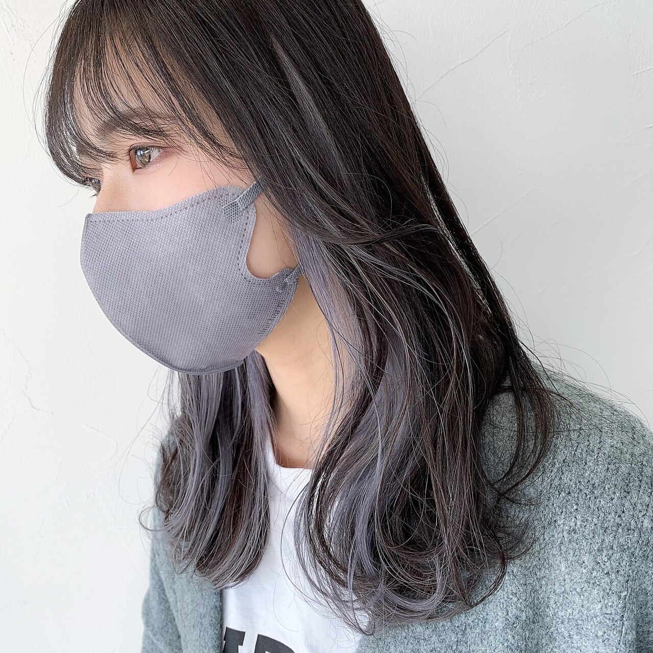 22年も注目 ロングヘア向けインナーカラーカタログ ホットペッパービューティーマガジン