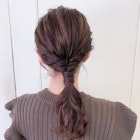 ローポニーアレンジ