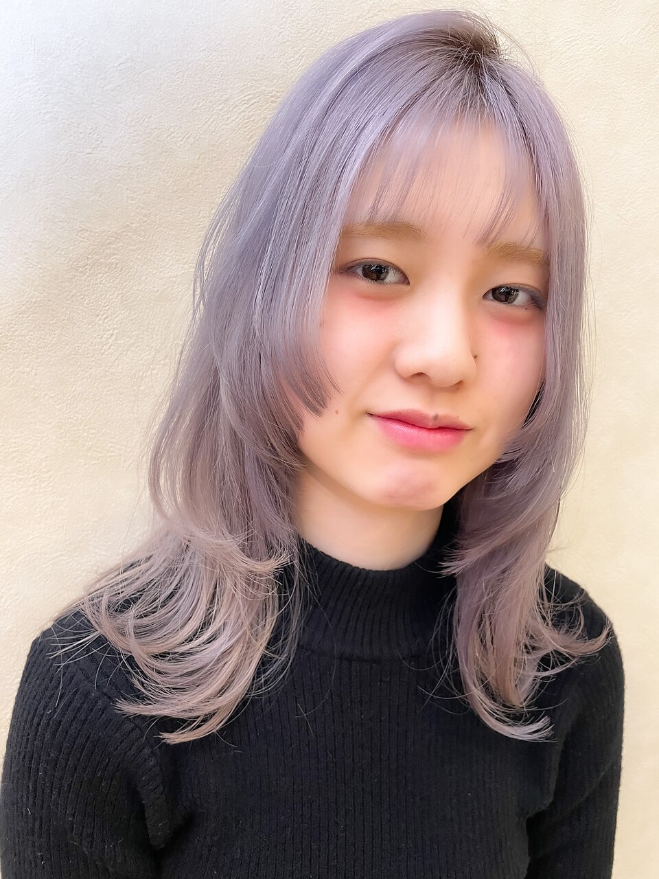 【racic】ラベンダーカラー×ウルフレイヤー　20代30代40代