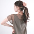 コテ巻き風ニュアンスパーマアレンジ・インナーカラー