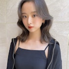 【Gigi遠藤】ショコラベージュボブルフカールベビーバング