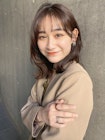 大人可愛いニュアンスゆるミディアムヘア２０代30代４０代