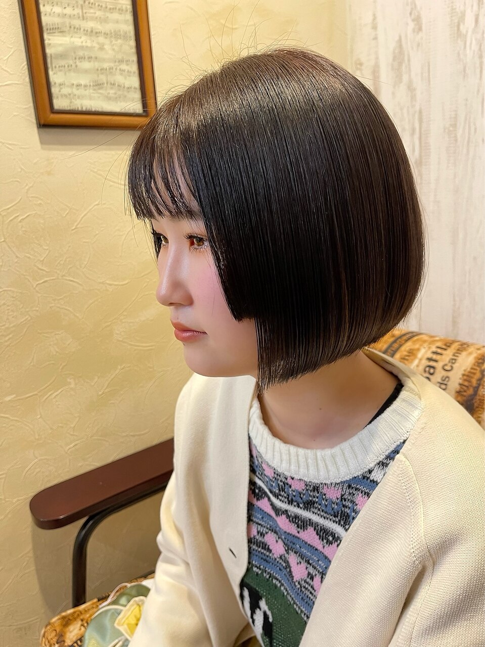 姫カットボブ