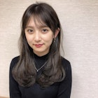 顔周りで作るワンカールヘア