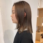 【CRAFT】切りっぱなし ミディアム // イルミナくすみベージュ