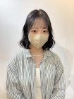 黒髪と前髪のバランス