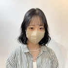 黒髪と前髪のバランス