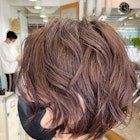 ショートボブ×パーマ