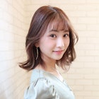 《avant》ベージュのインナーカラーのミディ