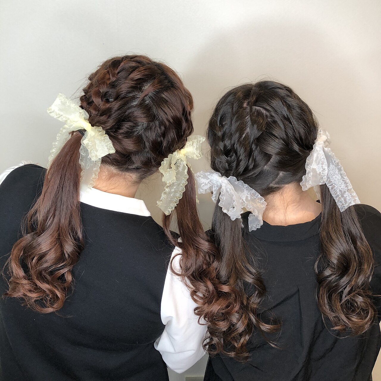 文化祭は髪型でsns映え 友達とお揃いにしやすいヘアアレンジバリエーション集 ホットペッパービューティーマガジン