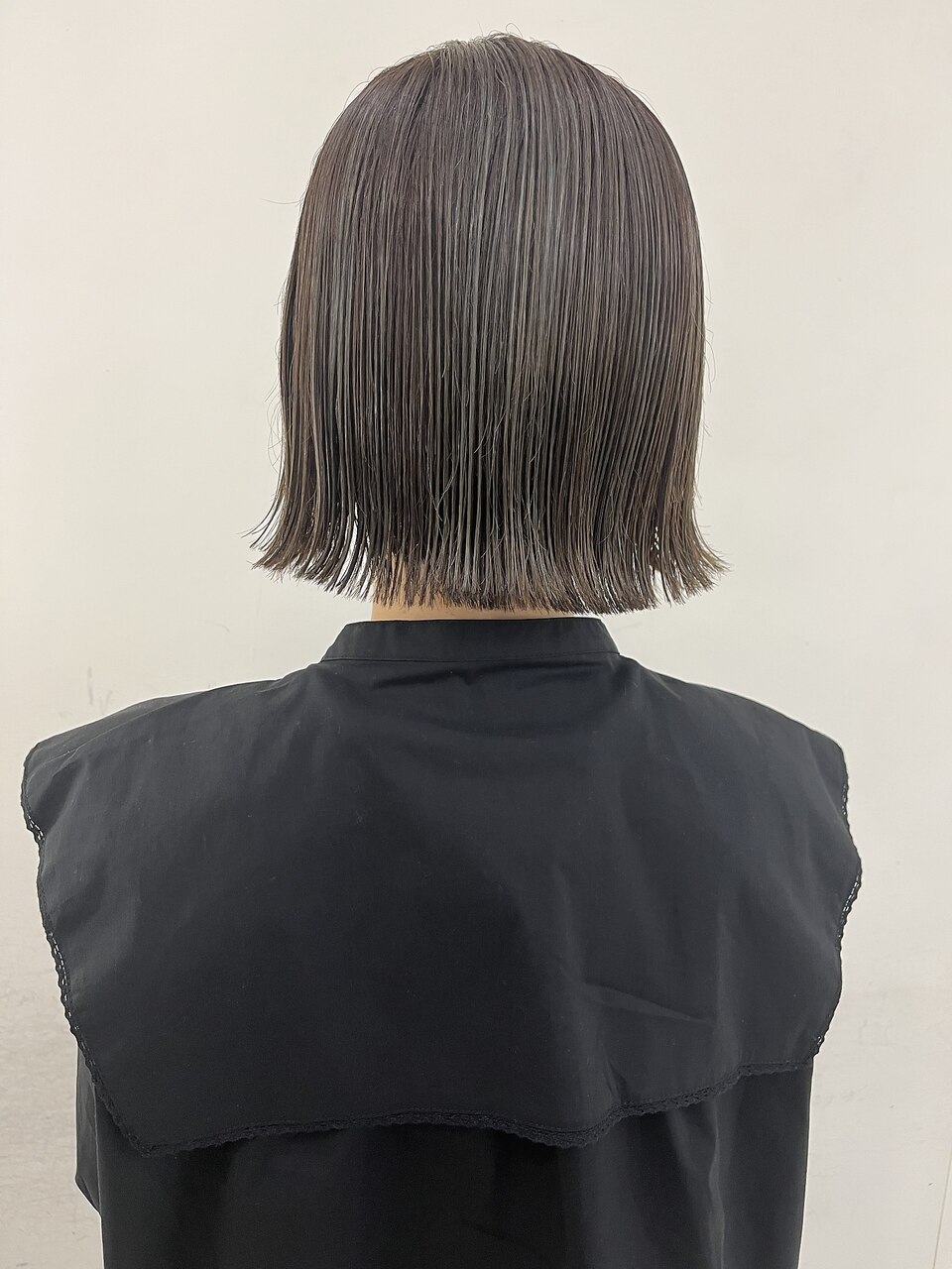 ブルーアッシュ×ぱつっとぽい