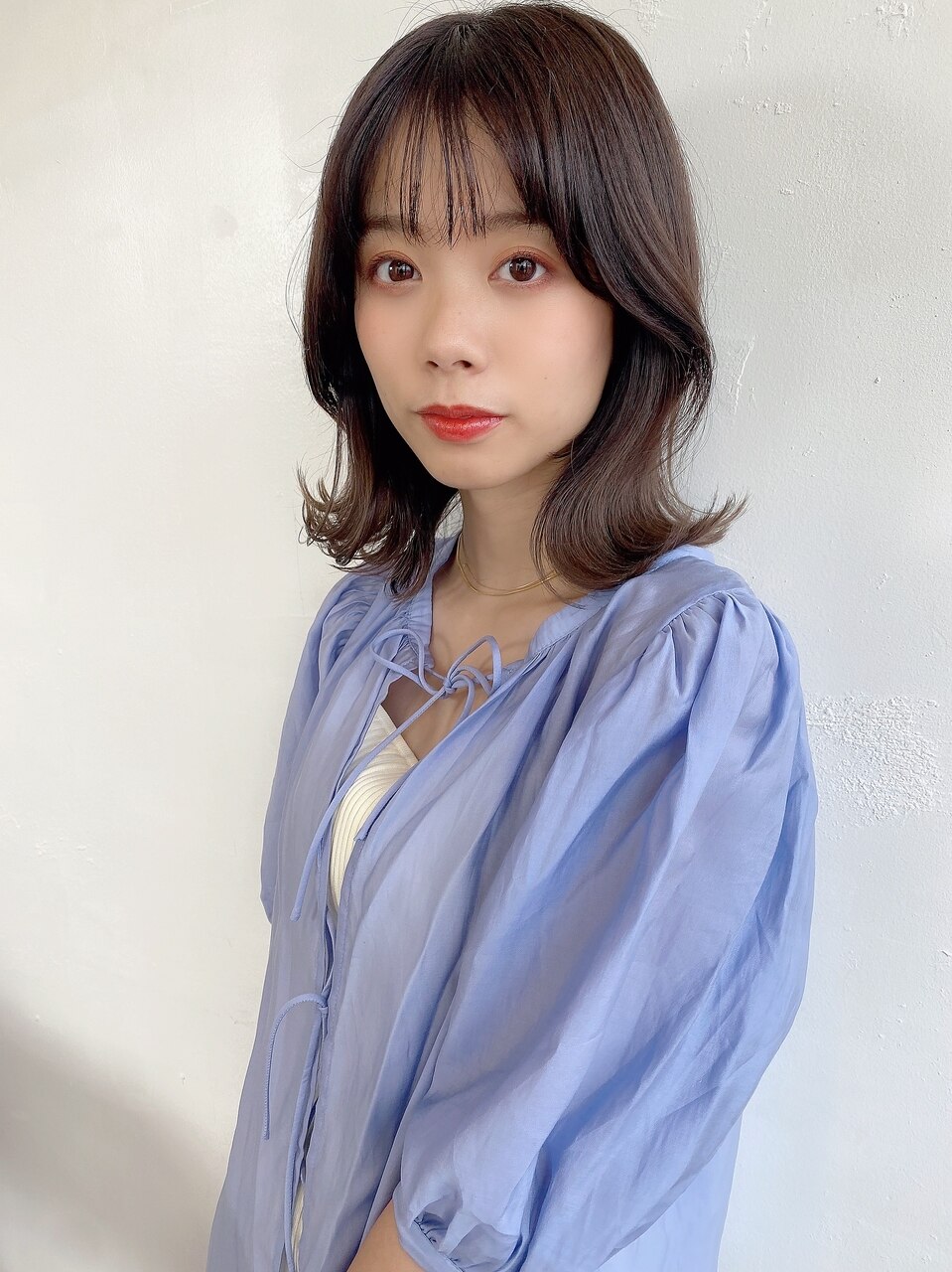 大人クアンク韓国くびれレイヤーミディアム