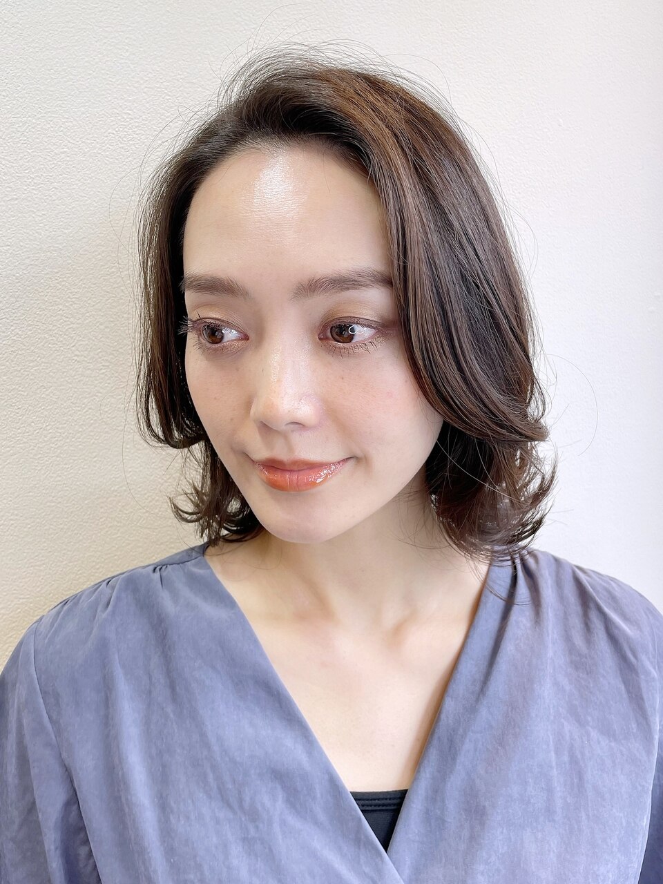 30代40代50代◎ふんわり大人のミディアムレイヤー
