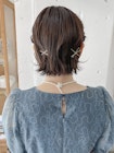 ボブでも出来るヘアセット☆結婚式ヘアアレンジ