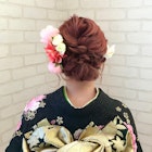 〈avant〉振袖ヘア ふんわりツイストミックス