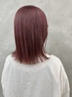 くすみピンク×重軽ロブ