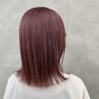 くすみピンク×重軽ロブ