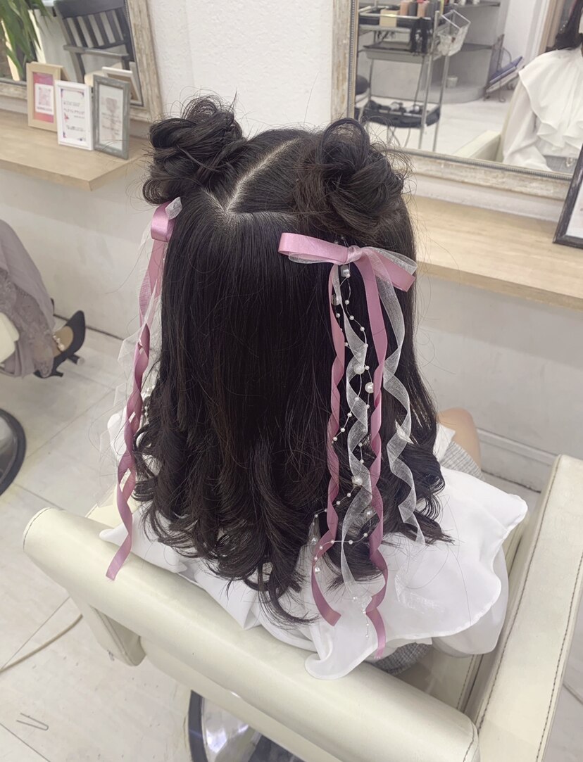 文化祭は髪型でsns映え 友達とお揃いにしやすいヘアアレンジバリエーション集 ホットペッパービューティーマガジン