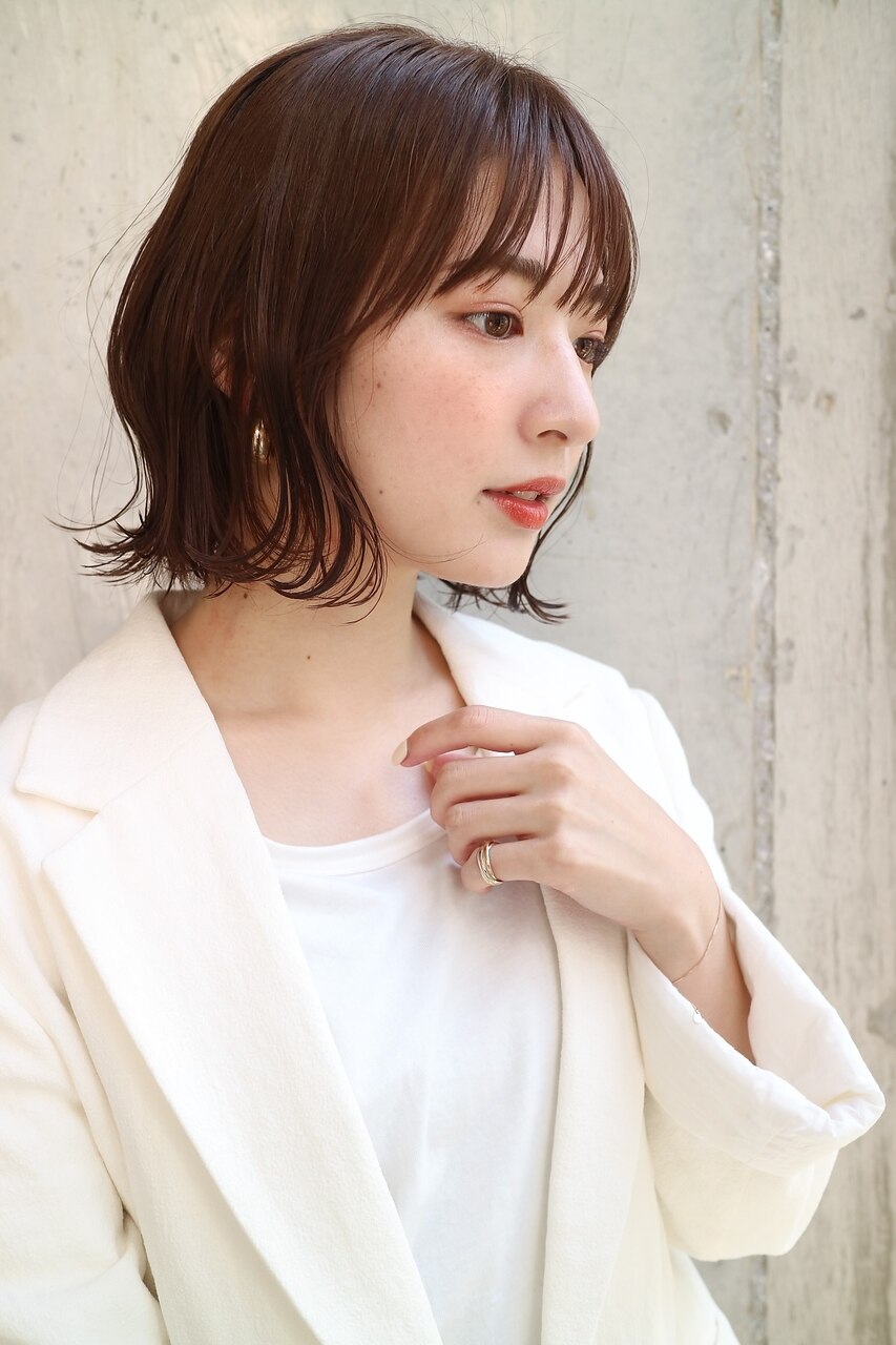【DaVin中目黒】オフィスカジュアル　大人可愛いボブ