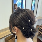 【上品かわいい!】ゆるふわシニヨン*