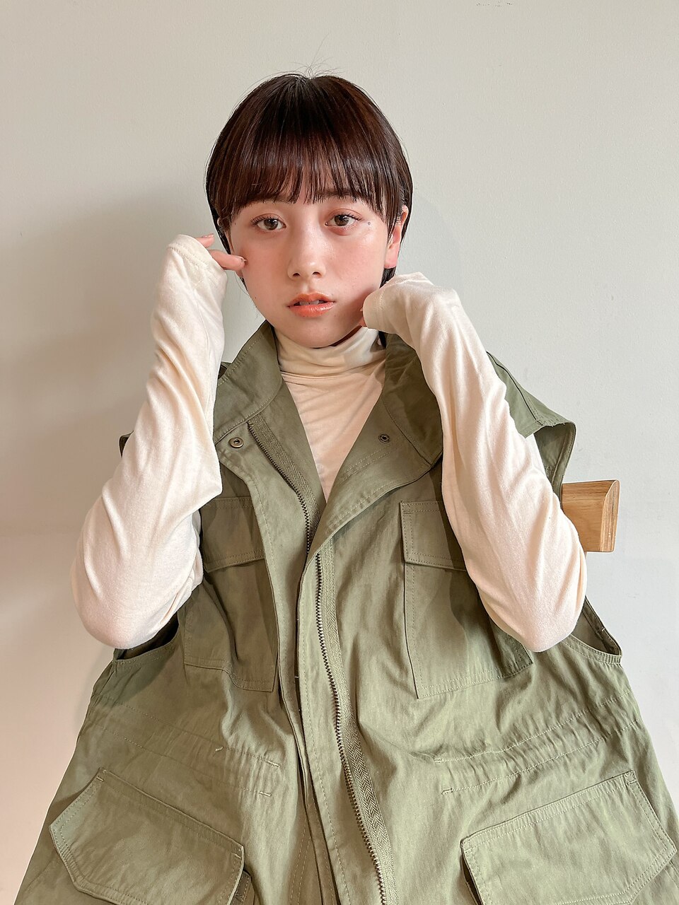 コンパクトショート　○堀越太真樹　縮毛矯正
