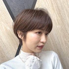 ショートマッシュ/大人ショート/マロンベージュ/