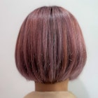 暖色系ショートボブ