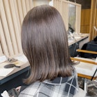 【peony 城慎太郎】切りっぱなしボブ+カーキグレージュ