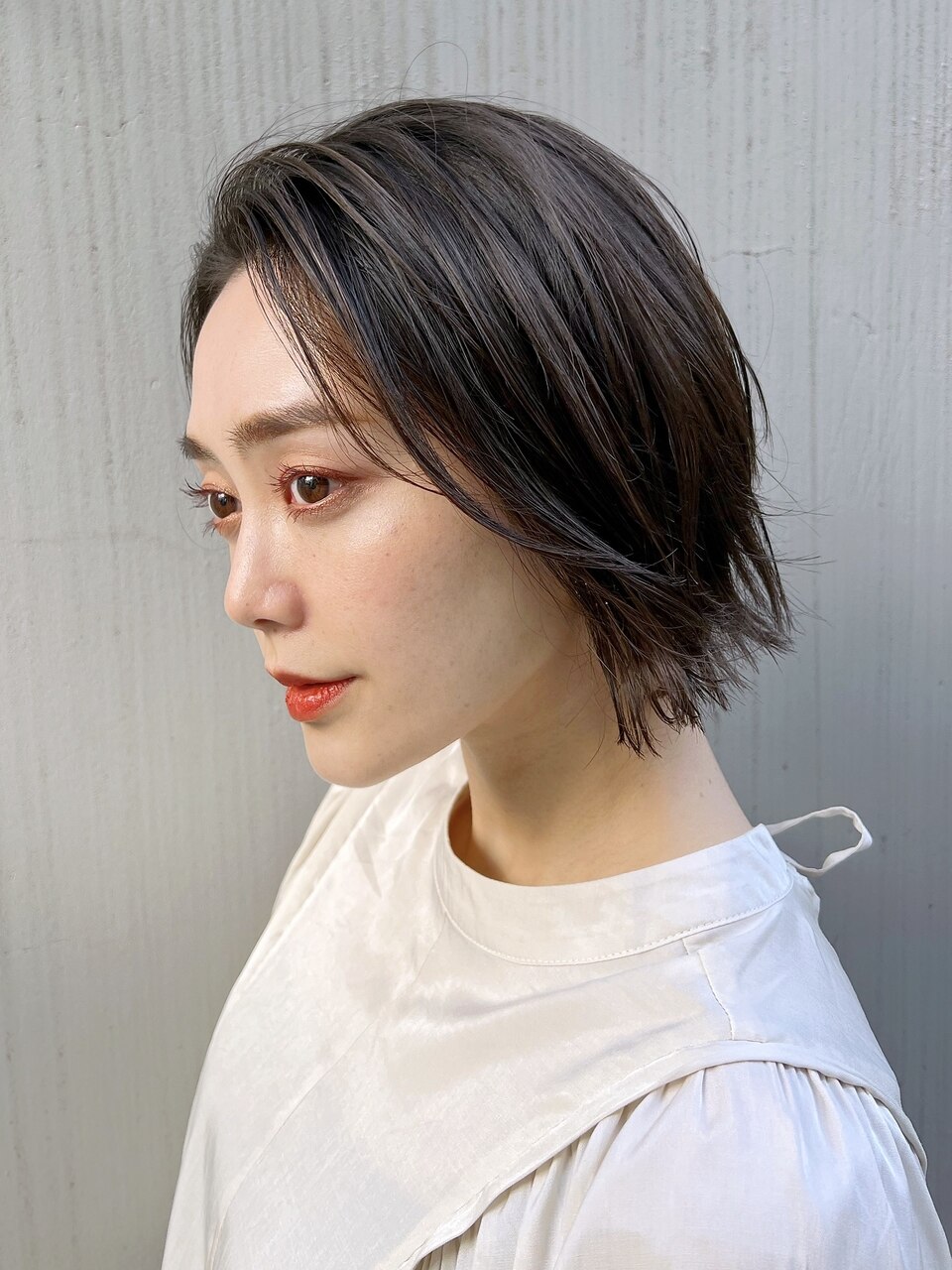 【ビュートリアム広尾】切りっぱなしショートボブ