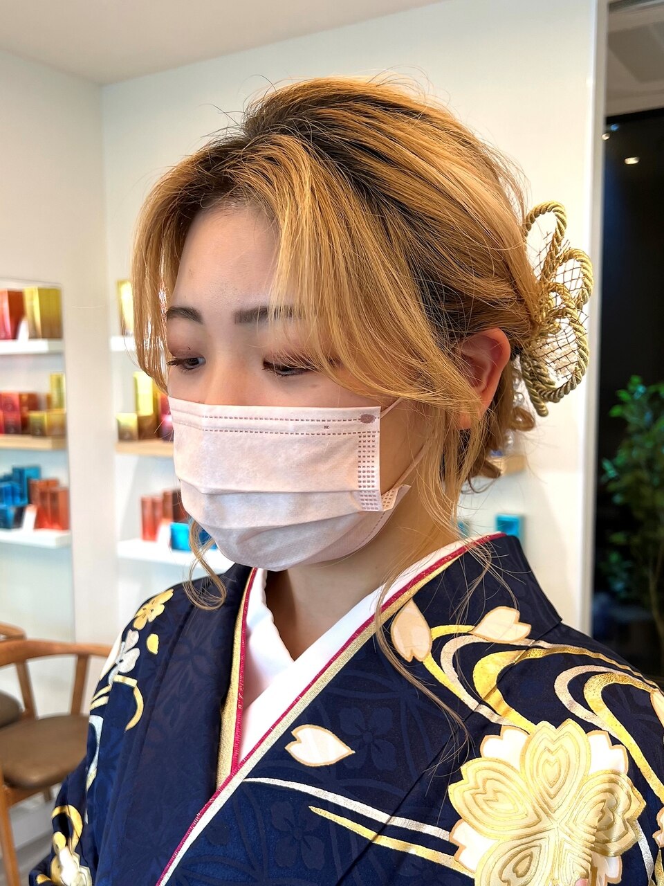 和装ヘアアレンジ☆成人式・卒業式など！