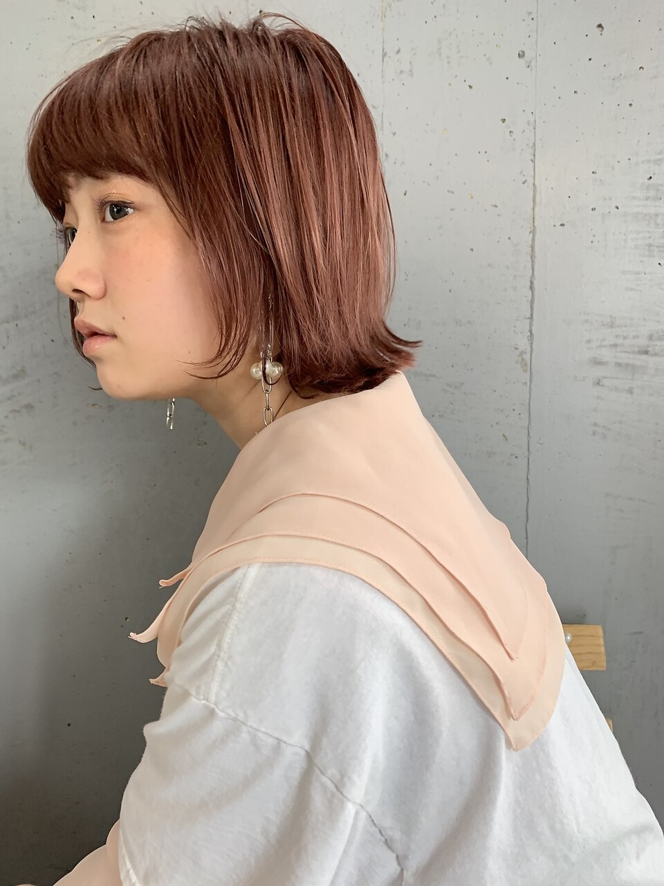 ピラミンゴカラーでつくる艶感ピンクブラウン【PAM./hana】