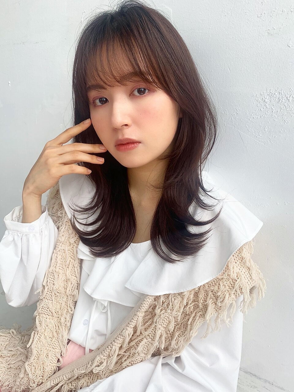 〇顔まわりが可愛いクアンクヘア くびれヘア
