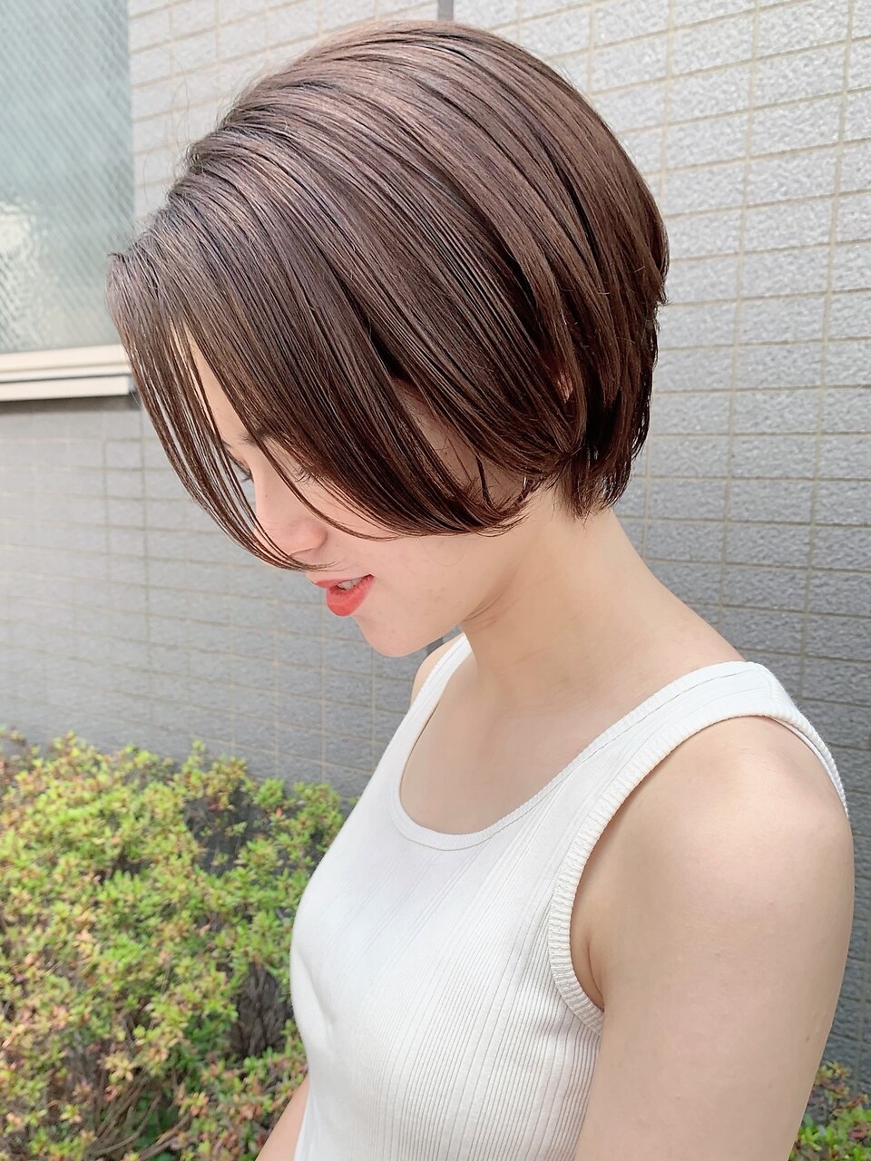 シンプルハンサムショート