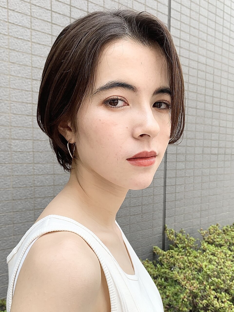 シンプルハンサムショート