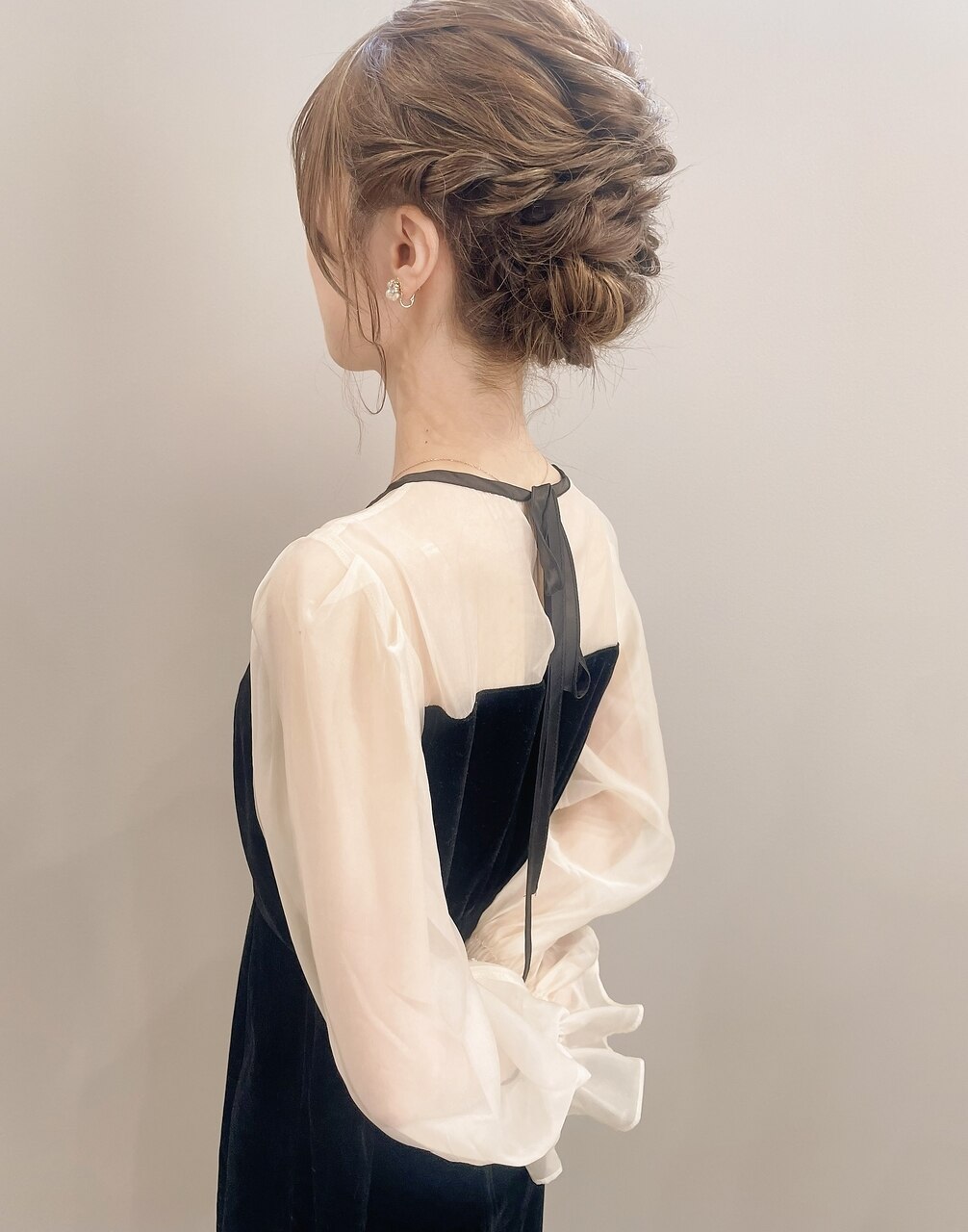 お呼ばれヘアアレンジ