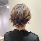 ボブでも出来る結婚式まとめ髪ヘアセット♪