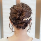 お呼ばれヘアアレンジ