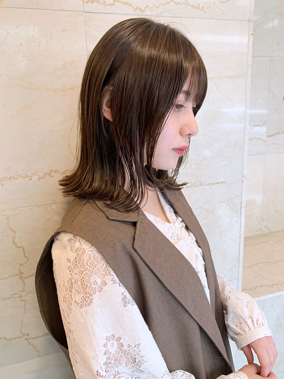 切りっぱなしボブ・ミディアム【EIZO 松下】