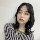 暗髪お洒落韓国風くびれヘア×艶髪髪質改善トリートメント